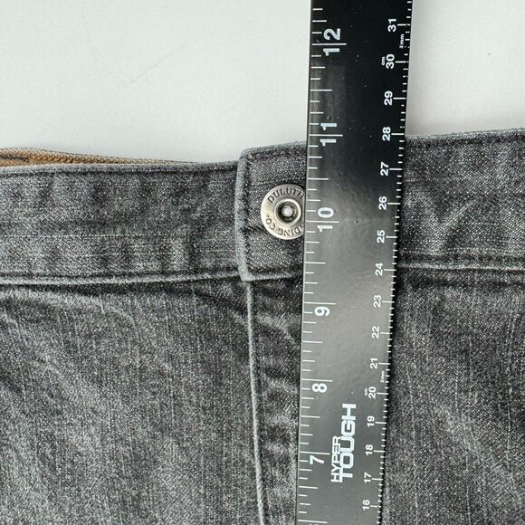 DULUTH Men's 46x30 Flex Ballroom Jeans‎ Gray Relaxed Fit Cotton Stretch Straight - Picture 9 of 11